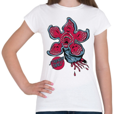 PRINTFASHION Stranger Things - Női póló - Fehér