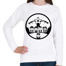PRINTFASHION Stranger Things - Női pulóver - Fehér női pulóver, kardigán