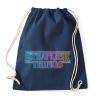 PRINTFASHION Stranger Things szivárvány - Sportzsák, Tornazsák - Sötétkék