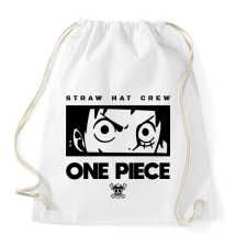PRINTFASHION Straw hat crew - Sportzsák, Tornazsák - Fehér tornazsák