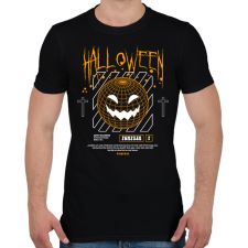 PRINTFASHION Streetwear halloween - Férfi póló - Fekete férfi póló
