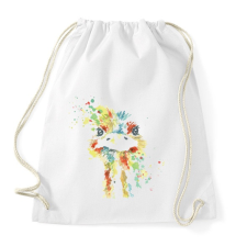 PRINTFASHION Strucc vízfesték - Sportzsák, Tornazsák - Fehér tornazsák