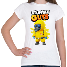 PRINTFASHION Stumble guys Hazmat nbc - Női póló - Fehér