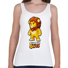 PRINTFASHION Stumble Guys - Leonidas - Női atléta - Fehér