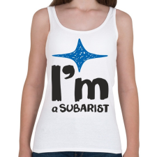 PRINTFASHION Subarist - Női atléta - Fehér női trikó