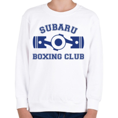 PRINTFASHION Subaru Boxing Club - Gyerek pulóver - Fehér