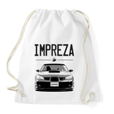 PRINTFASHION Subaru Impreza - Sportzsák, Tornazsák - Fehér tornazsák