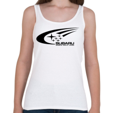 PRINTFASHION Subaru Rally Team - Női atléta - Fehér női trikó