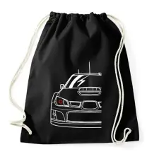 PRINTFASHION Subaru - Sportzsák, Tornazsák - Fekete tornazsák