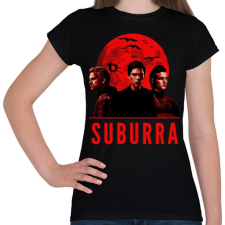 PRINTFASHION Suburra - Női póló - Fekete női póló