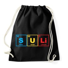 PRINTFASHION Suli - Sportzsák, Tornazsák - Fekete tornazsák