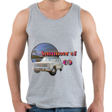 PRINTFASHION Summer of 69 - Férfi atléta - Sport szürke