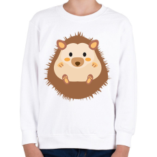 PRINTFASHION Sündisznó  - Gyerek pulóver - Fehér