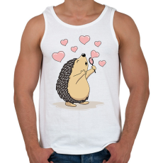 PRINTFASHION Süni  - Férfi atléta - Fehér