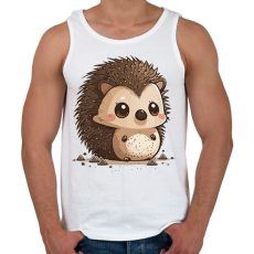 PRINTFASHION süni - Férfi atléta - Fehér