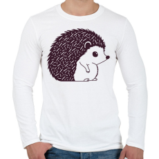 PRINTFASHION Süni - Férfi hosszú ujjú póló - Fehér