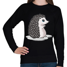 PRINTFASHION Süni - Női pulóver - Fekete