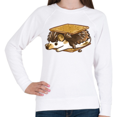 PRINTFASHION Süni süti - Női pulóver - Fehér