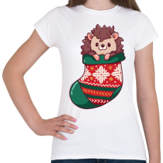 PRINTFASHION Süni zokniban - Női póló - Fehér