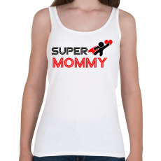 PRINTFASHION SUPER MOMMY - Női atléta - Fehér