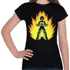 PRINTFASHION Super power - Női póló - Fekete női póló