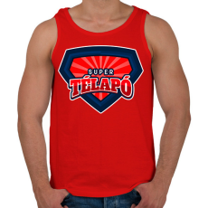 PRINTFASHION SUPER TÉLAPÓ - Férfi atléta - Piros