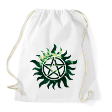 PRINTFASHION Supernatural (Odaát) - Sportzsák, Tornazsák - Fehér tornazsák