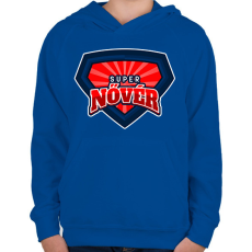 PRINTFASHION SUPERNŐVÉR - Gyerek kapucnis pulóver - Királykék