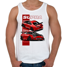 PRINTFASHION SUPRA PANEL - Férfi atléta - Fehér atléta, trikó