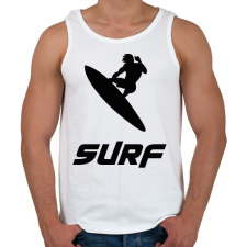 PRINTFASHION SURF - Férfi atléta - Fehér atléta, trikó
