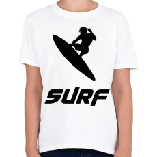 PRINTFASHION SURF - Gyerek póló - Fehér