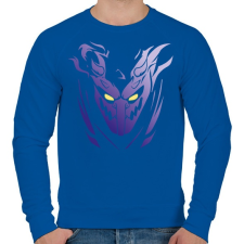 PRINTFASHION Susano - Férfi pulóver - Királykék férfi pulóver, kardigán