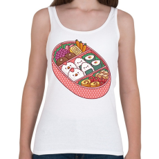 PRINTFASHION Sushi tál - Női atléta - Fehér