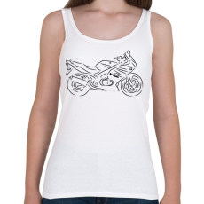 PRINTFASHION suzuki.gs500f - Női atléta - Fehér