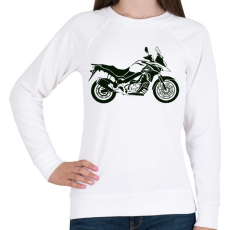 PRINTFASHION suzuki v-strom2 - Női pulóver - Fehér