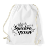 PRINTFASHION Synchro queen - Sportzsák, Tornazsák - Fehér