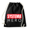 PRINTFASHION SYSTEMA HERO - Sportzsák, Tornazsák - Fekete