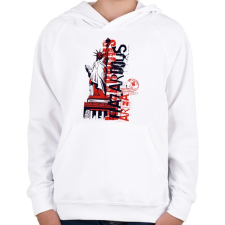 PRINTFASHION Szabadság-szobor - Gyerek kapucnis pulóver - Fehér gyerek pulóver, kardigán
