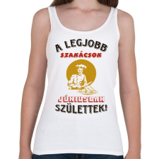 PRINTFASHION Szakács szülinapja június  - Női atléta - Fehér női trikó