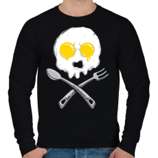 PRINTFASHION Szakácsvégzet - Férfi pulóver - Fekete