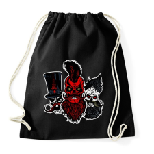 PRINTFASHION szakáll-kalóz 3 - Sportzsák, Tornazsák - Fekete tornazsák