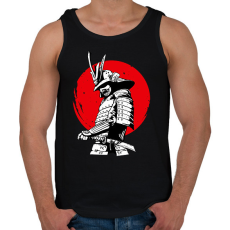 PRINTFASHION Szamuráj  - Férfi atléta - Fekete