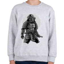 PRINTFASHION Szamuráj galaxis - Gyerek pulóver - Sport szürke gyerek pulóver, kardigán