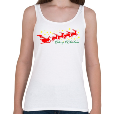 PRINTFASHION Szán színes - Női atléta - Fehér