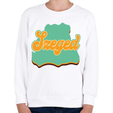 PRINTFASHION Szeged - Gyerek pulóver - Fehér gyerek pulóver, kardigán