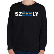 PRINTFASHION Székely - Gyerek pulóver - Fekete gyerek pulóver, kardigán