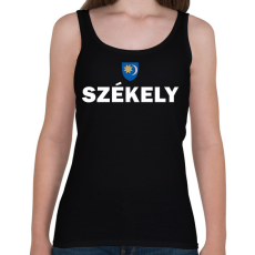 PRINTFASHION Székely - Női atléta - Fekete