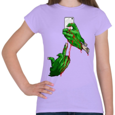 PRINTFASHION Szelfi - Női póló - Viola