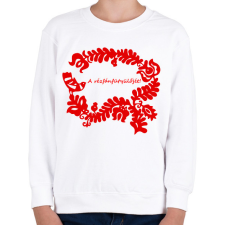 PRINTFASHION Szelíd szitkok - rézfánfütyülőjét - Gyerek pulóver - Fehér gyerek pulóver, kardigán