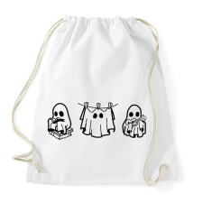 PRINTFASHION Szellemkék - Sportzsák, Tornazsák - Fehér tornazsák